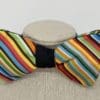 Multi-Color Stripe Bow Tie