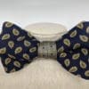 Navy Reversible Bow Tie