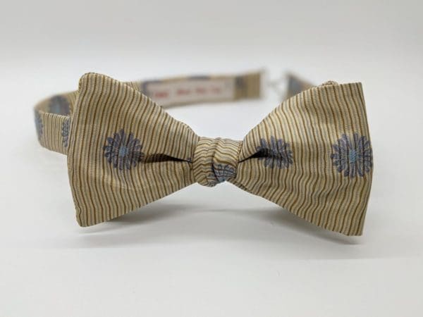 Beige Bow Tie