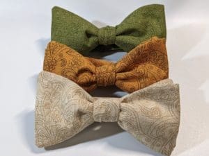 Floral Jacquard Bow Tie