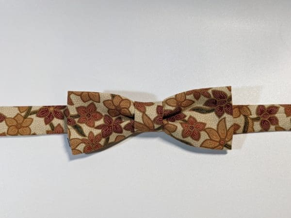 Floral Bow Tie