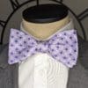 Lavender Dot Bow Tie
