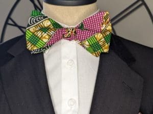 African Print Bow Ties