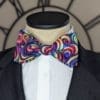 Rainbow Swirl Bow Tie