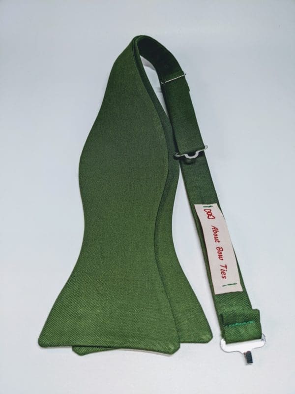 Olive Bow Tie