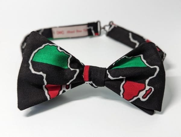 Africa bow tie