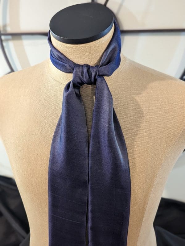 Indigo Skinny Scarf