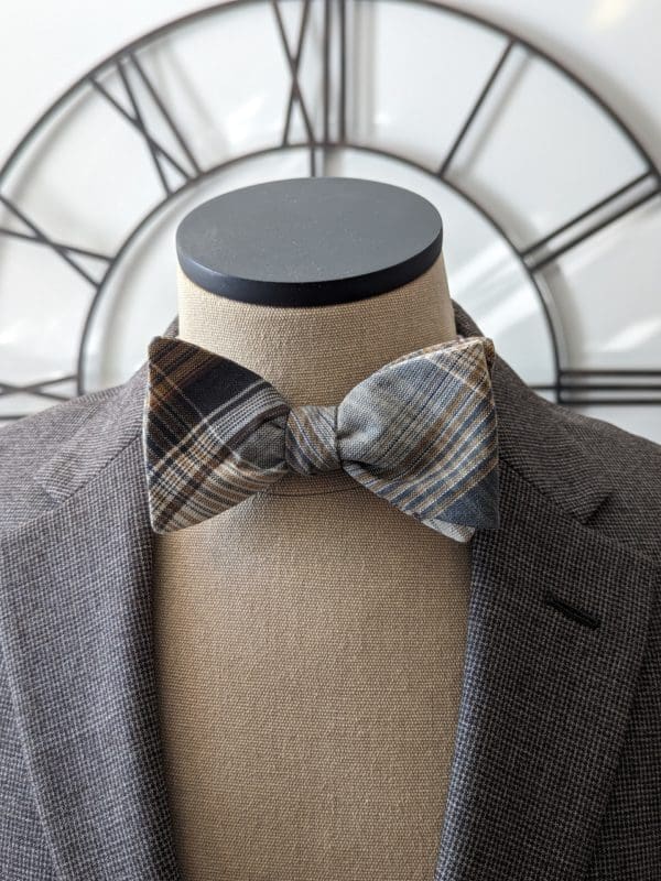 Plaid Bow Tie