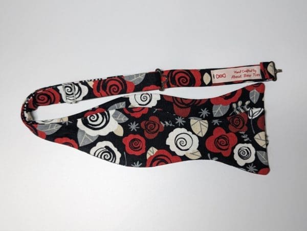 Red Rose Bow Tie