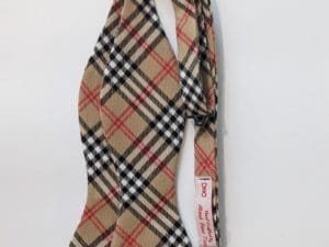 Designer Plaid Bow Ties