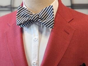 Diagonal Stripe Bow Ties