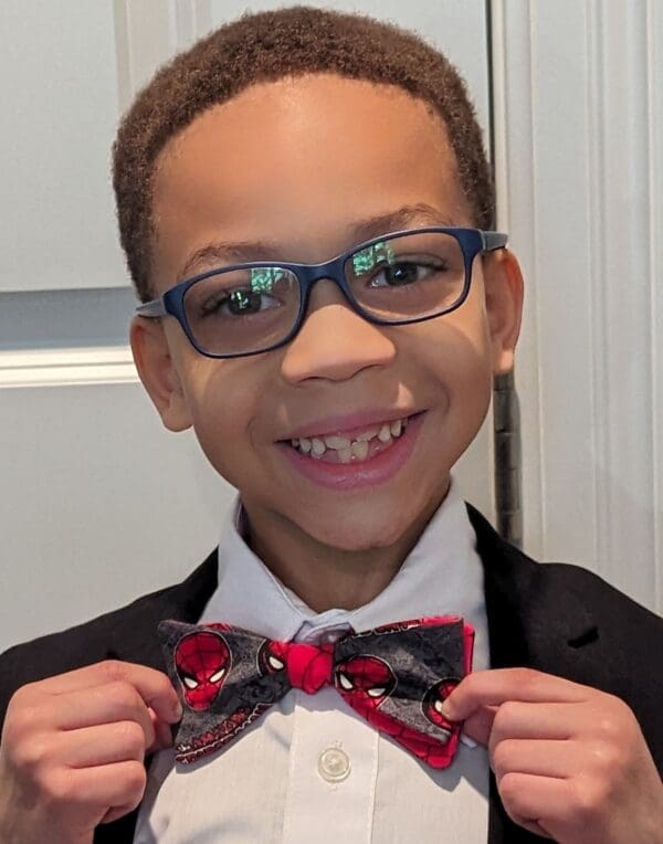 Spiderman Bow Tie Model