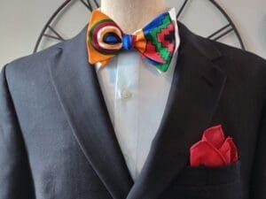 African Print Bow Ties