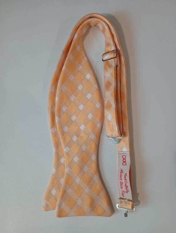 Yellow Weave Silk Bow Tie